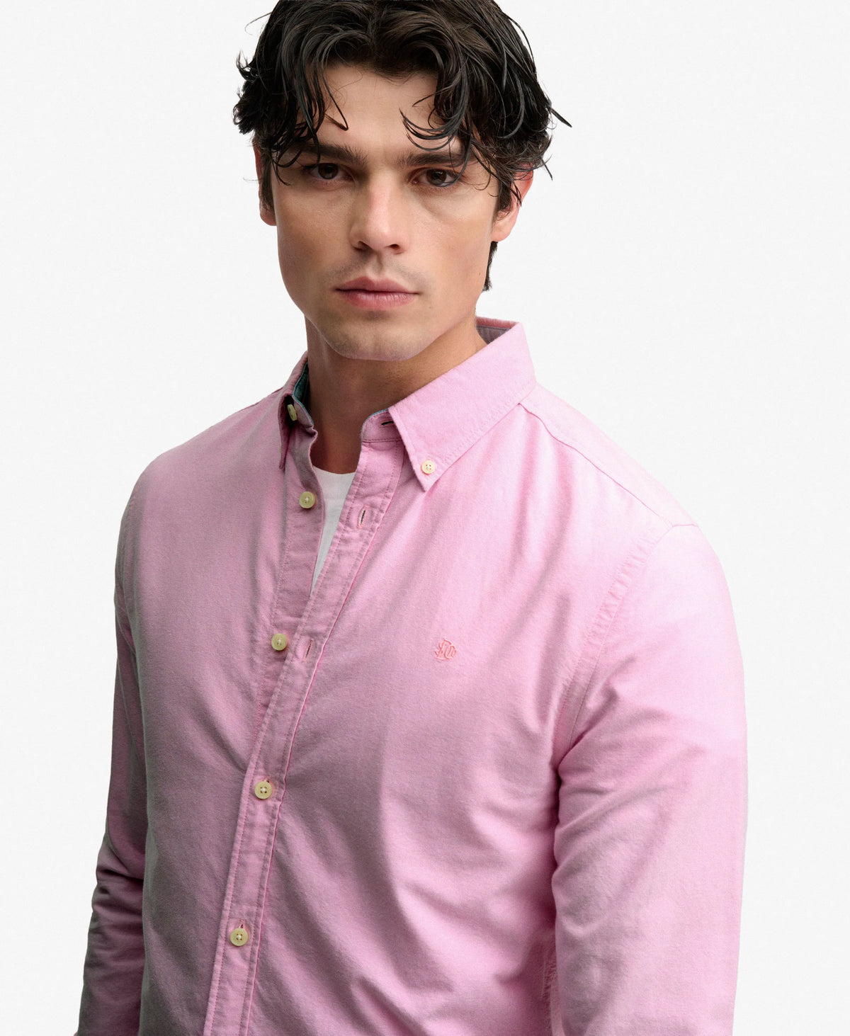 Pink Chambray