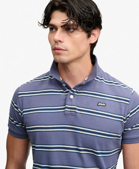 Soft Navy Stripe