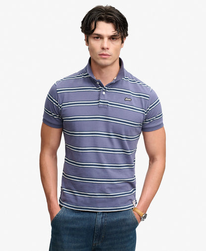 Soft Navy Stripe