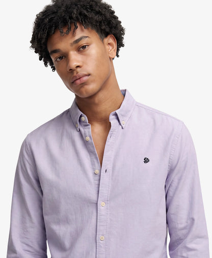 Light Lavender Purple Chambray