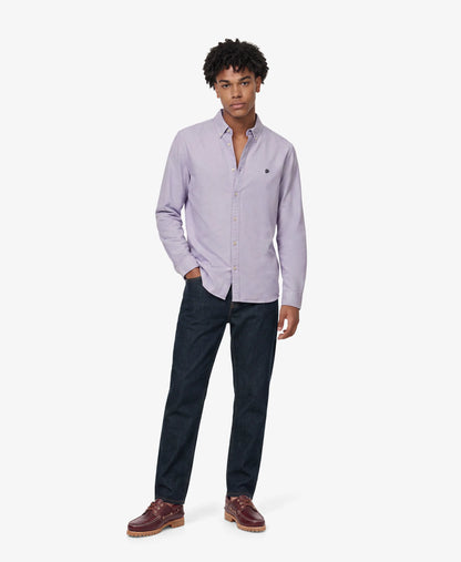 Light Lavender Purple Chambray