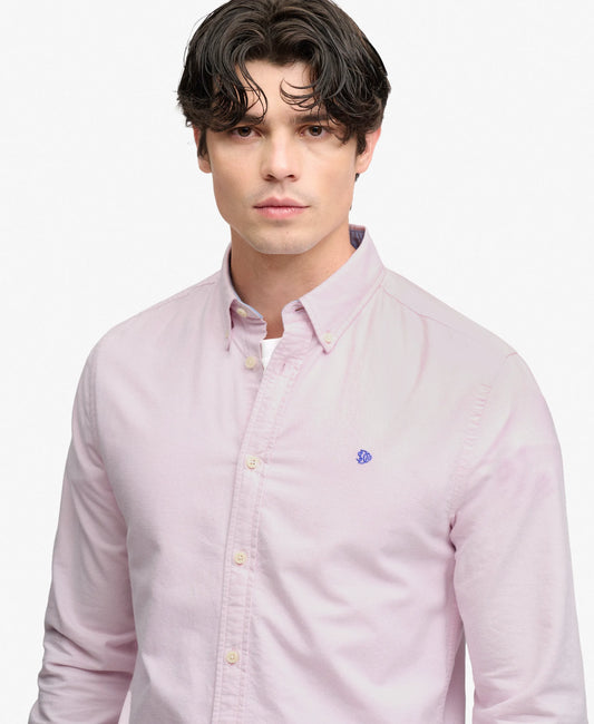 Blush Pink Chambray