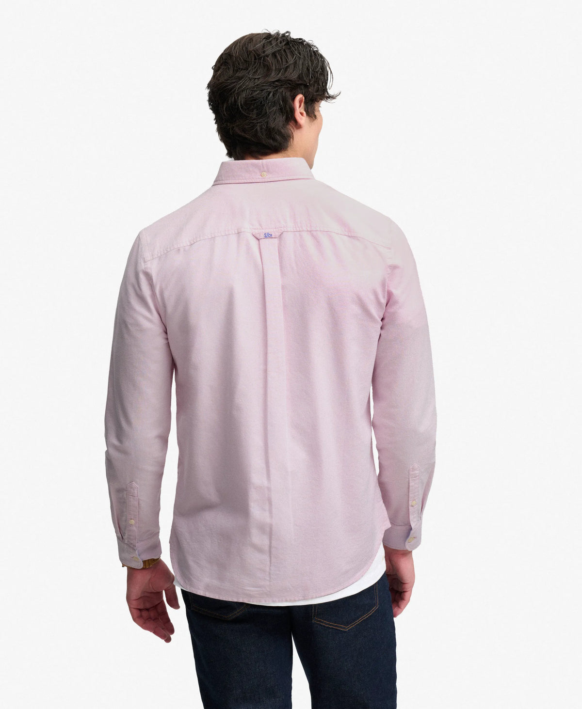 Blush Pink Chambray