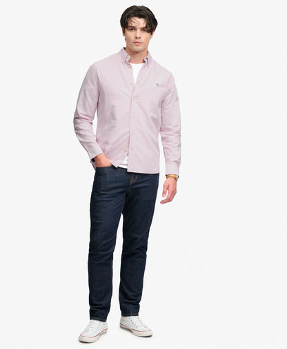 Blush Pink Chambray