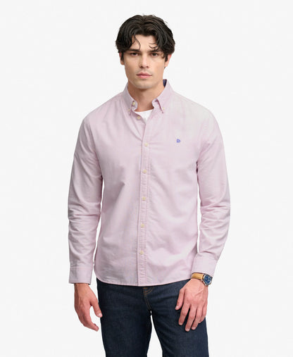 Blush Pink Chambray