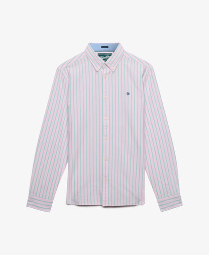 Pink Green Blazer Stripe