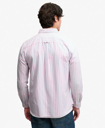 Pink Green Blazer Stripe