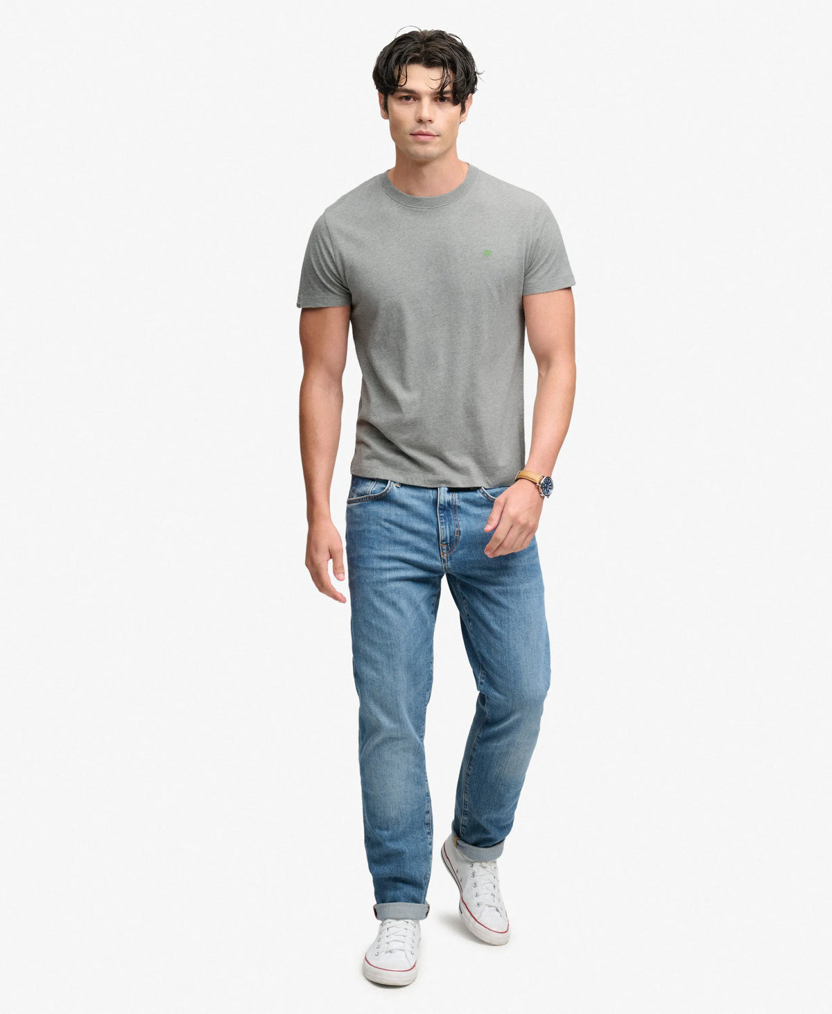Athletic Grey Marl/Green