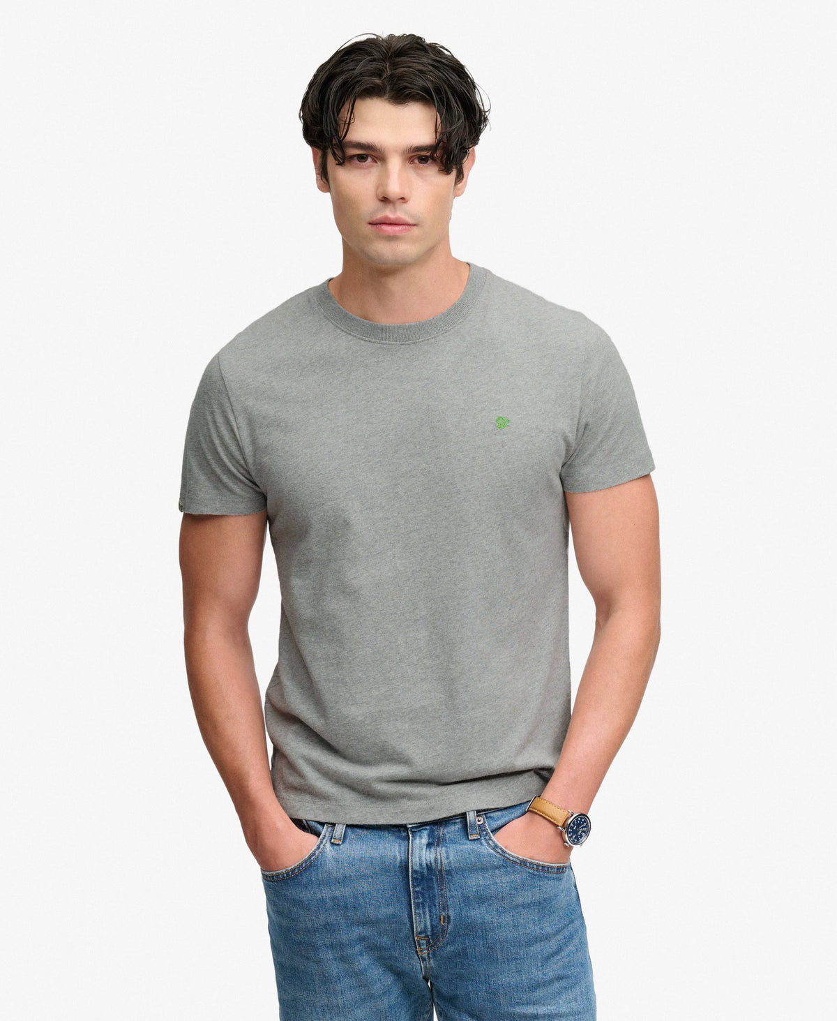 Athletic Grey Marl/Green
