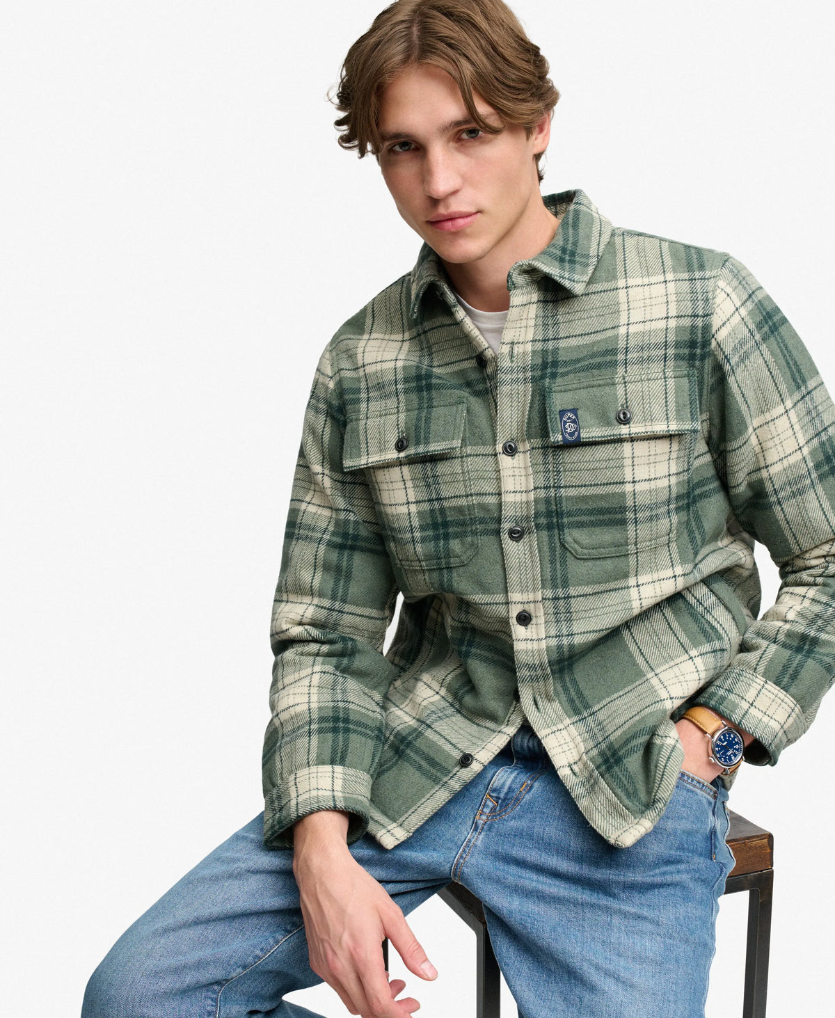 Borg Lined Miller Overshirt