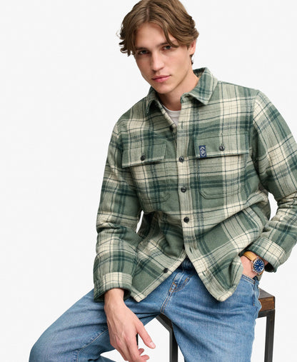 Borg Lined Miller Overshirt