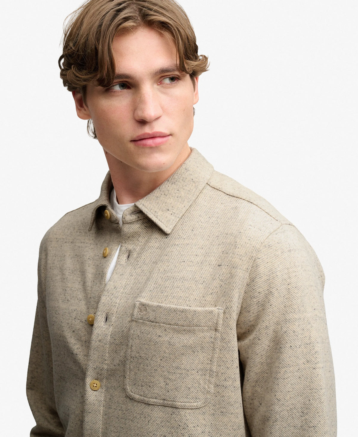 Ecru Tweed
