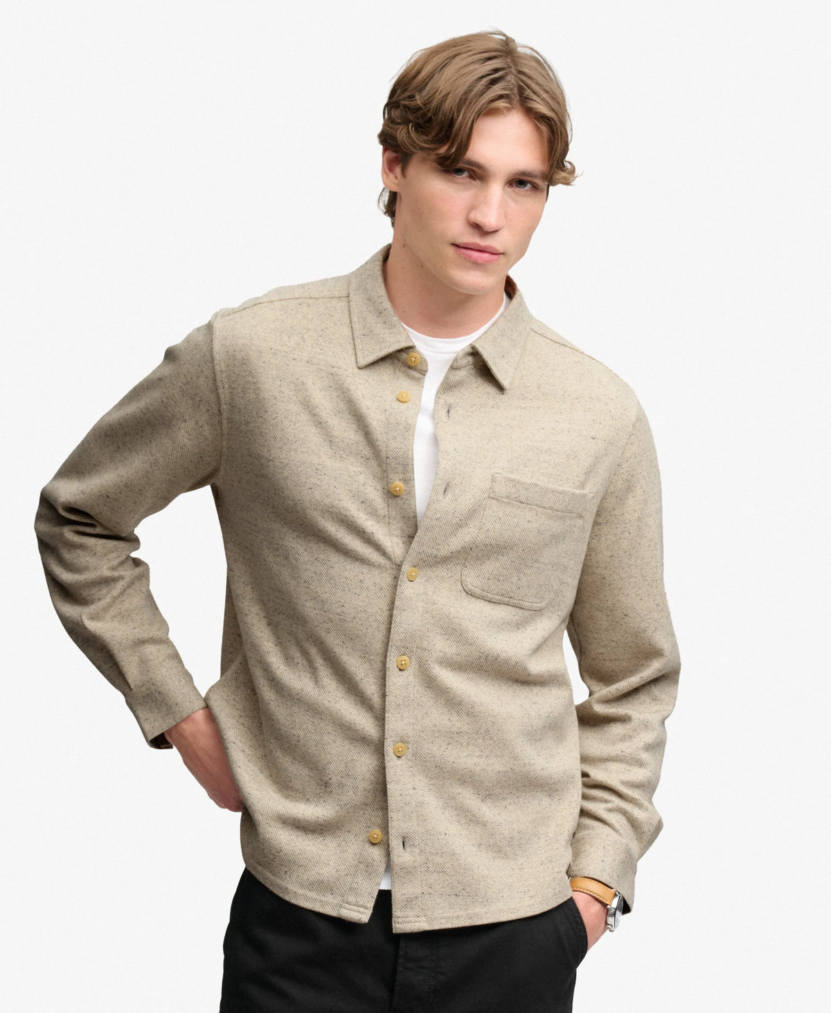 Ecru Tweed