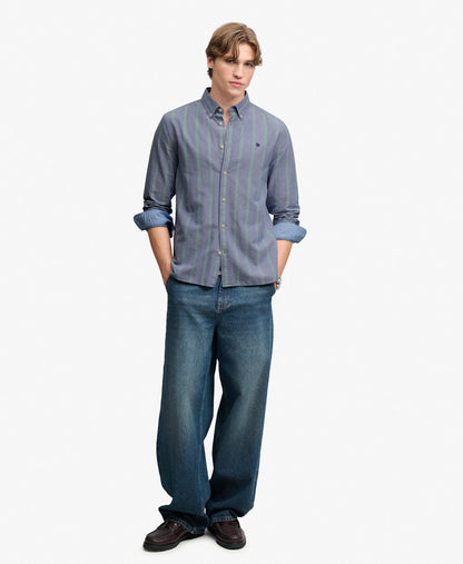 Triple Stripe Navy