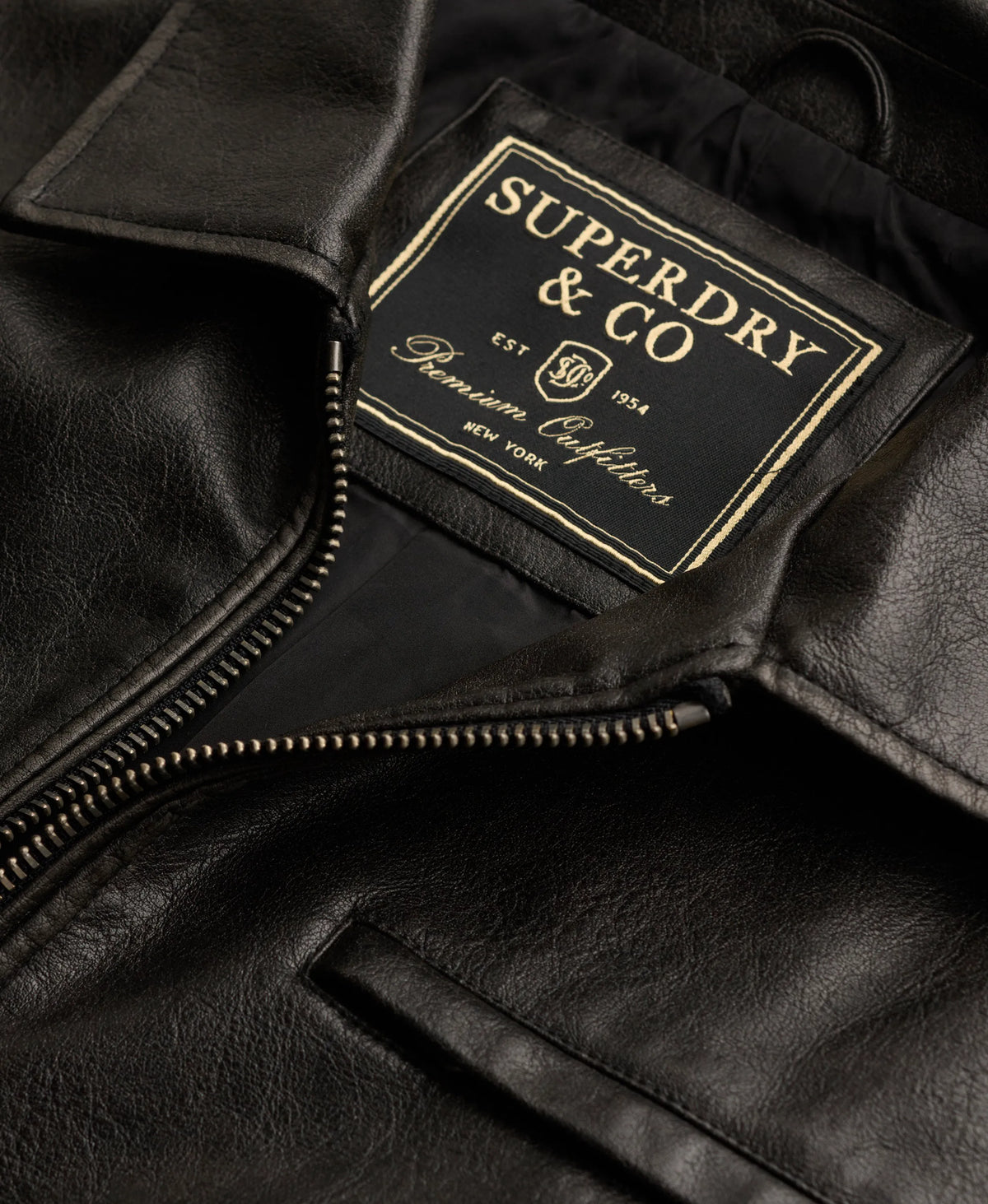 Faux Leather Jacket