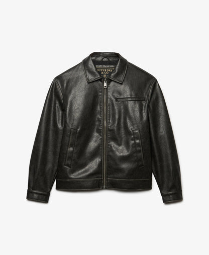 Faux Leather Jacket