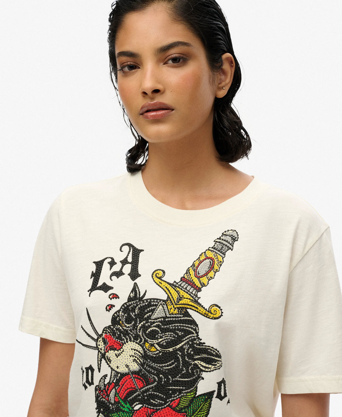 Neo Trad Tattoo Relaxed T-Shirt