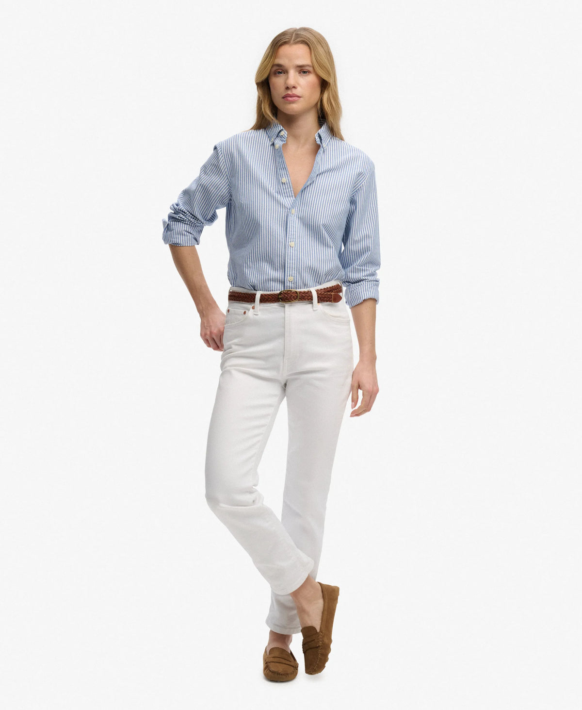 Slim Oxford Long Sleeve Shirt
