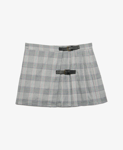 Grey/White check