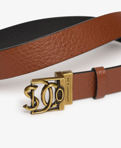 Monogram Leather Belt