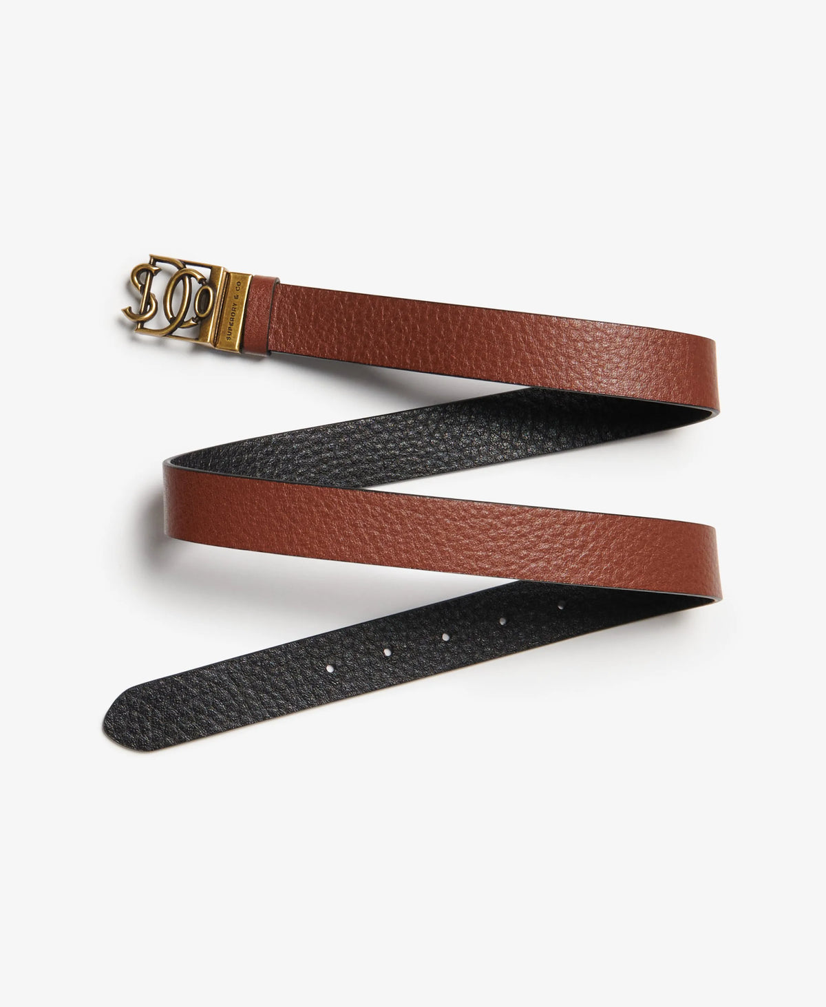 Monogram Leather Belt