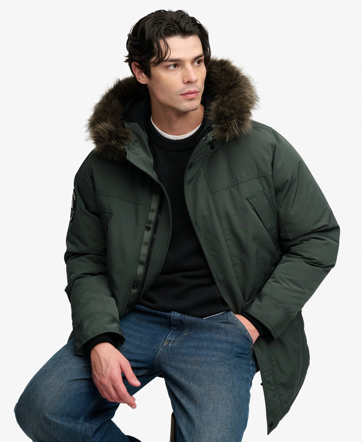 Everest Faux Fur Parka Jacket