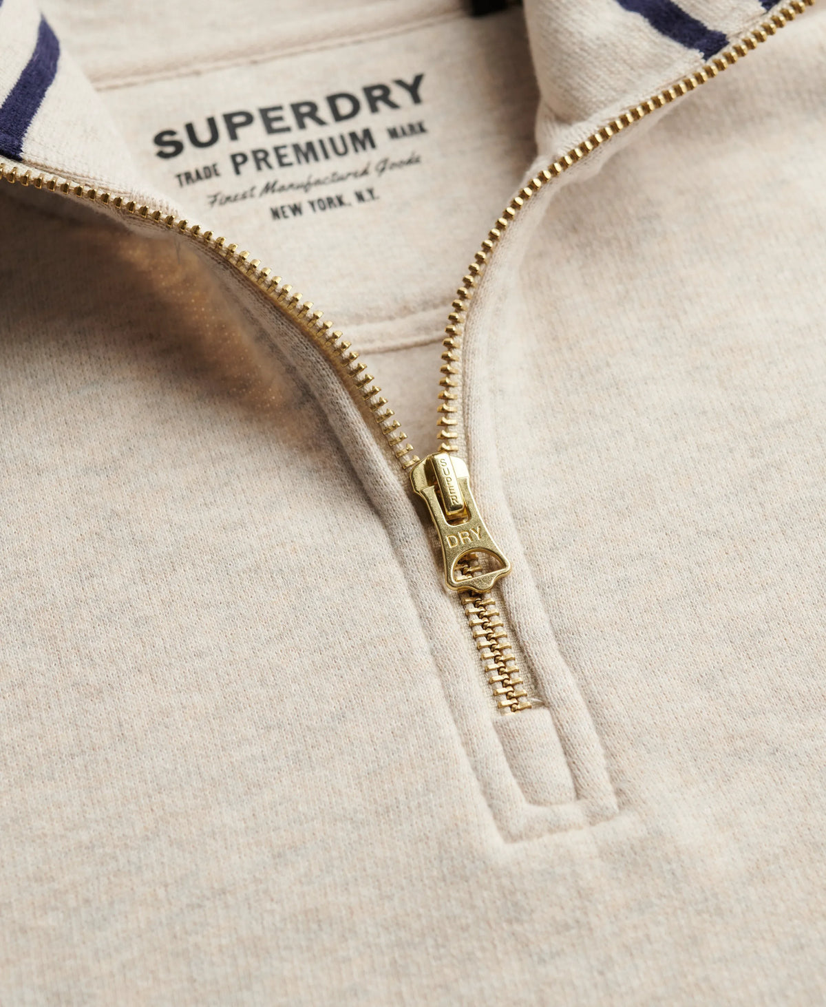 Monogram Half Zip Sweatshirt