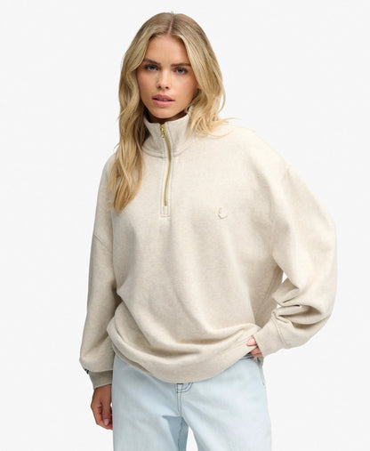 Monogram Half Zip Sweatshirt