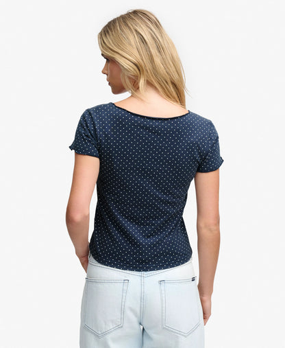 Standard Navy Polka Dot