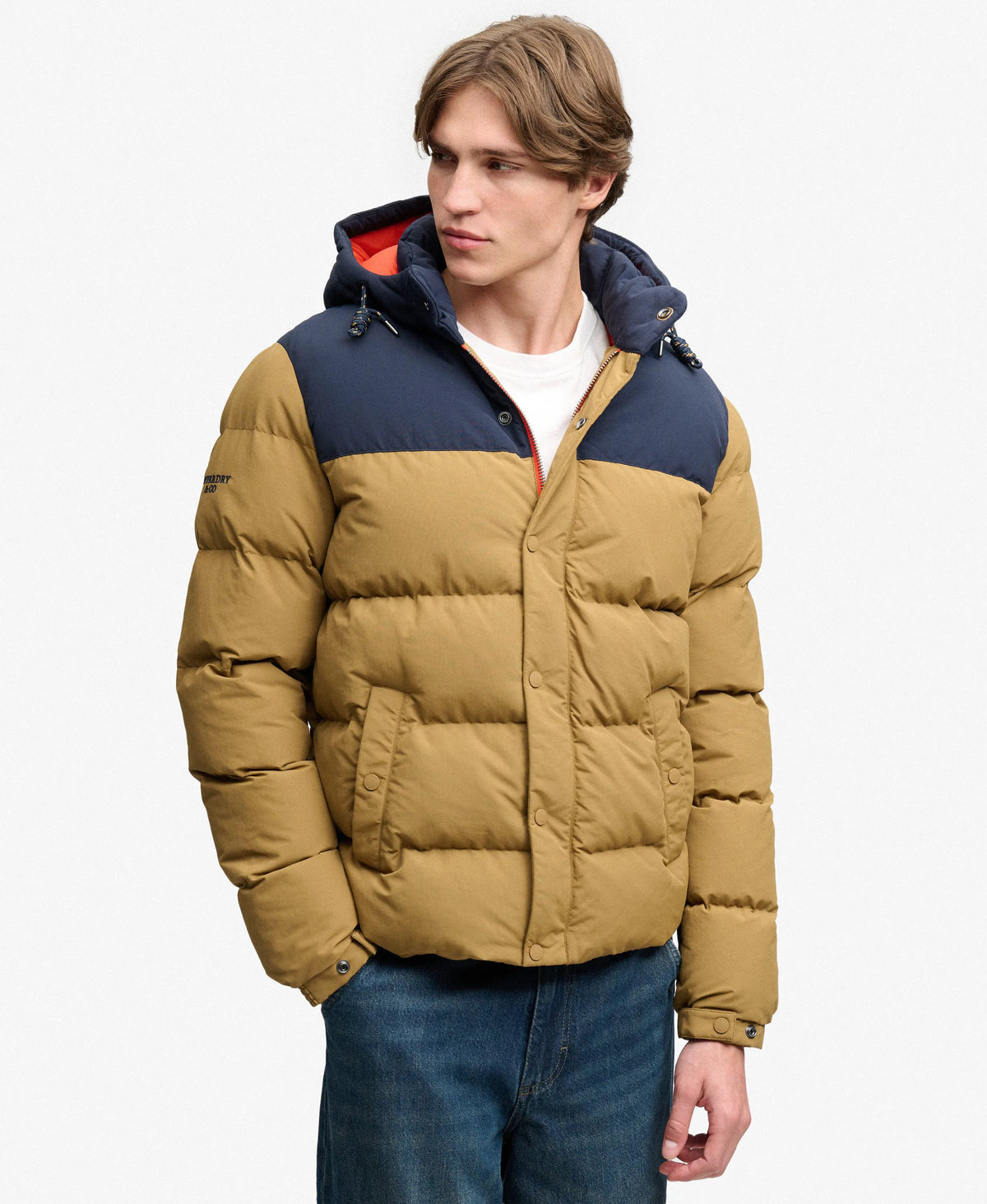 Everest Colour Block Puffer Jacket