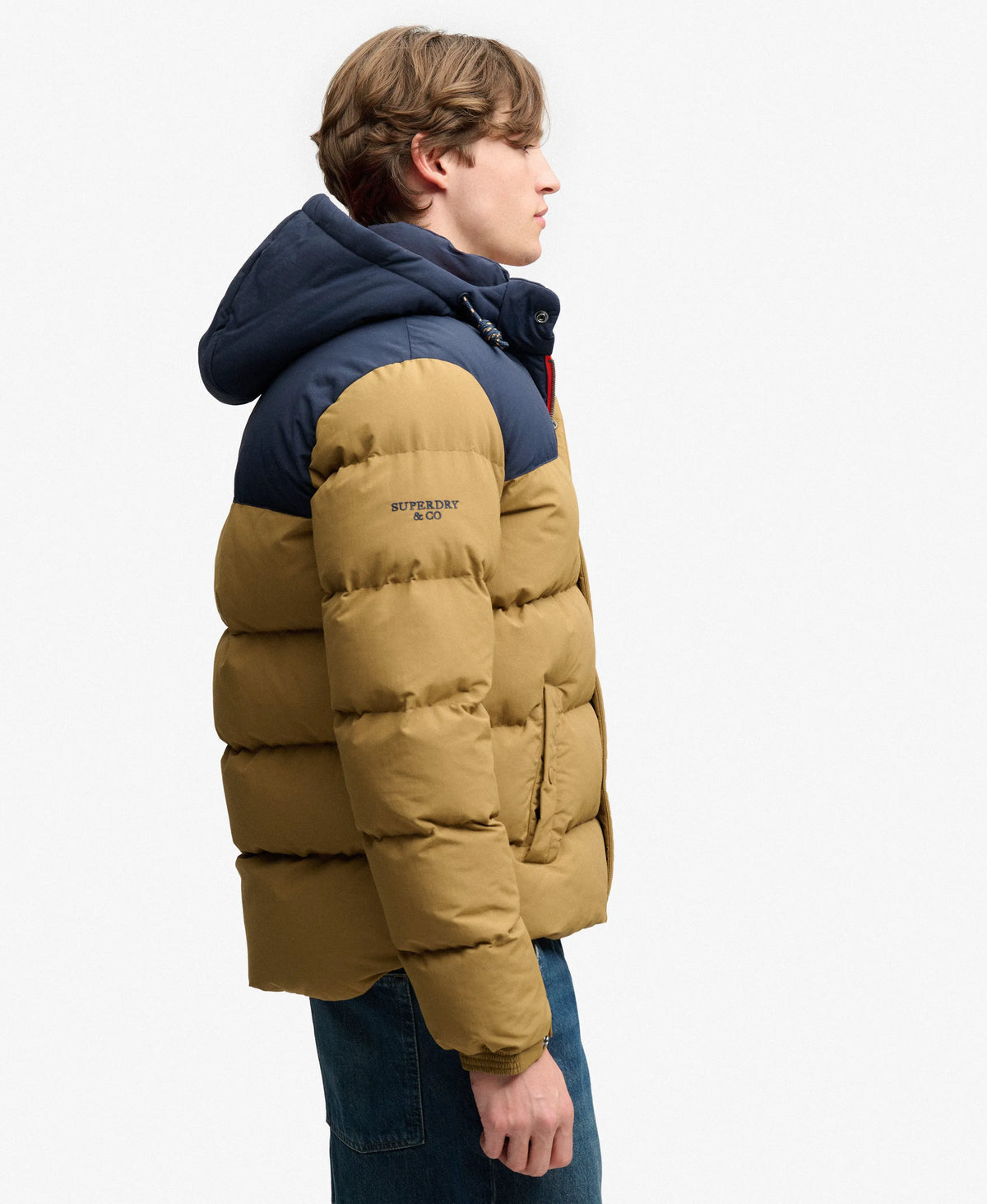 Everest Colour Block Puffer Jacket