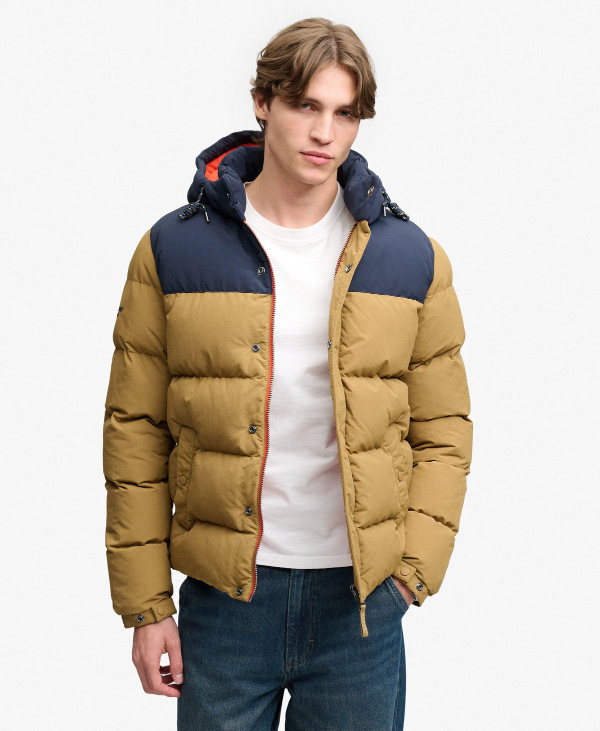 Everest Colour Block Puffer Jacket