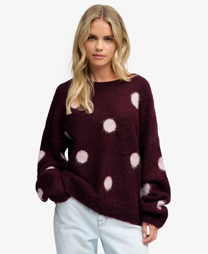Port Red/Pale Pink