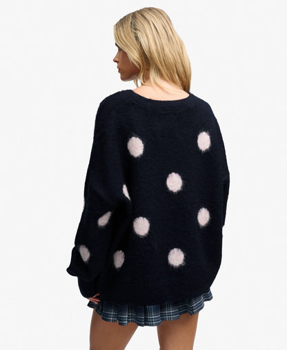 NAVY/PALE PINK