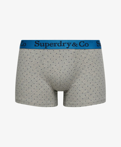 Blue Polka/Stripe