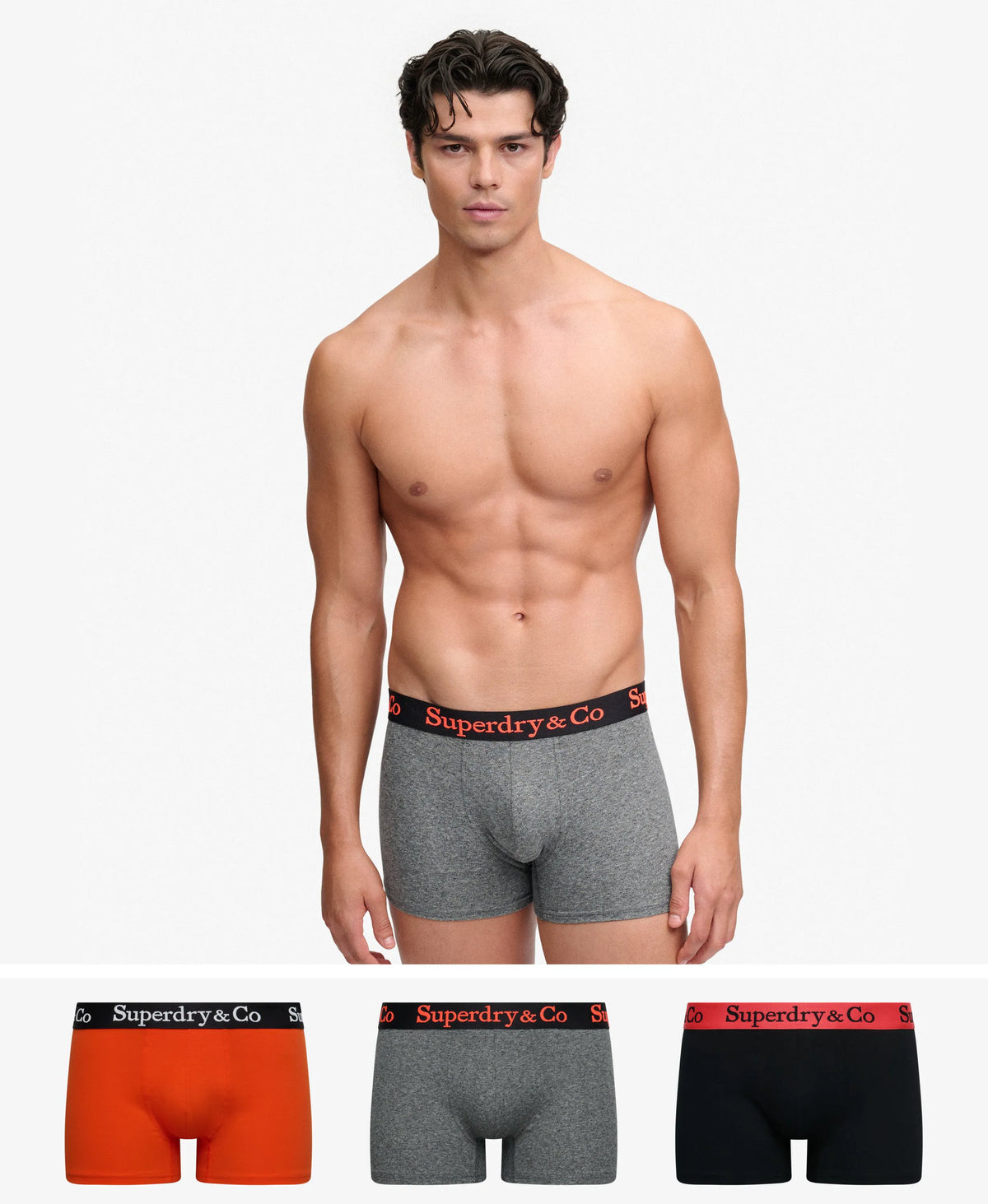 Black/Bold Orange/Grey Grit