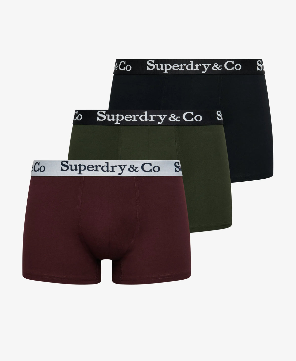 Black/Olive Green/Burgundy