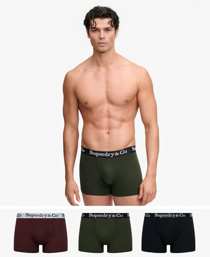 Black/Olive Green/Burgundy