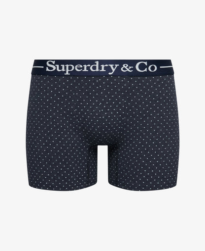 Blue Polka/Stripe