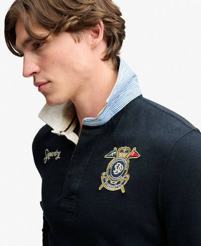 Double Emblem Rugby Shirt