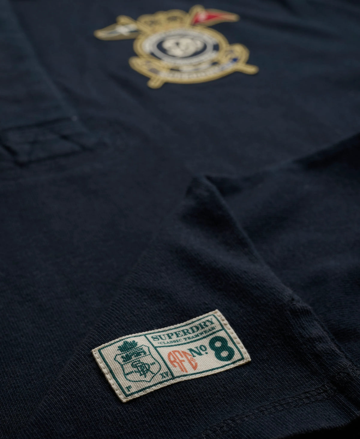 Double Emblem Rugby Shirt