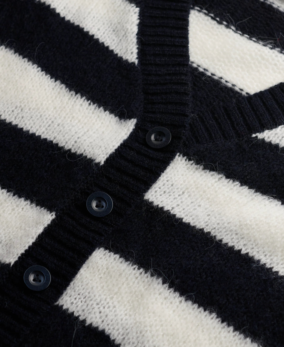 Eclipse Navy/Off White Stripe