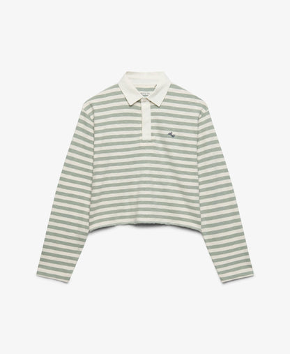 Ecru/Light Jade Green