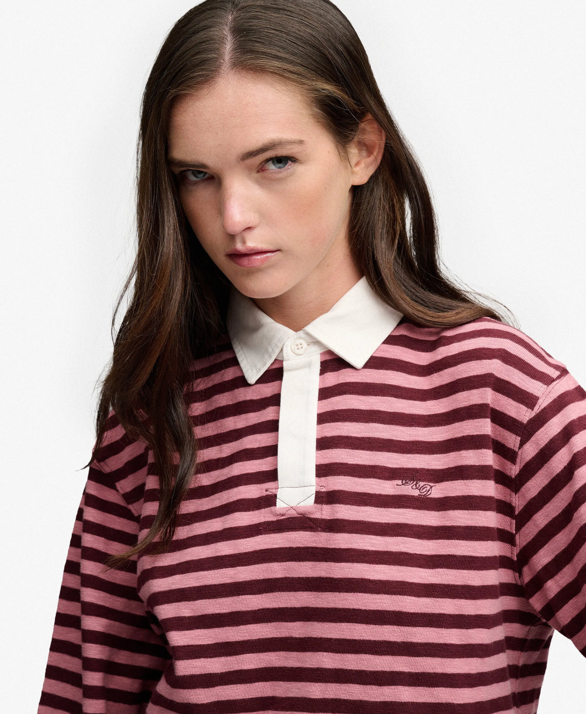 Port Red/Rose Blush Pink