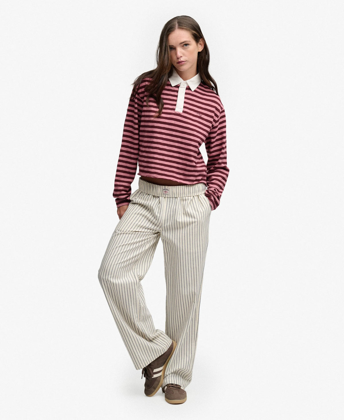 Port Red/Rose Blush Pink