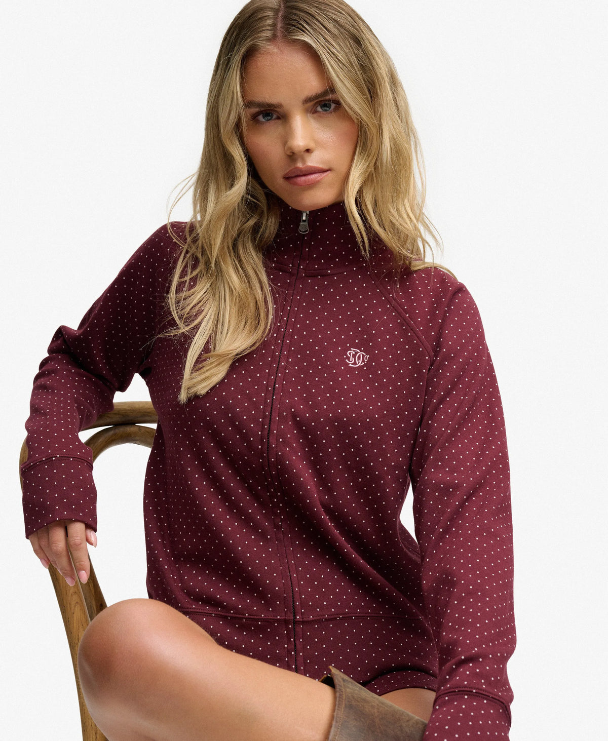 Port Red Polka Dot