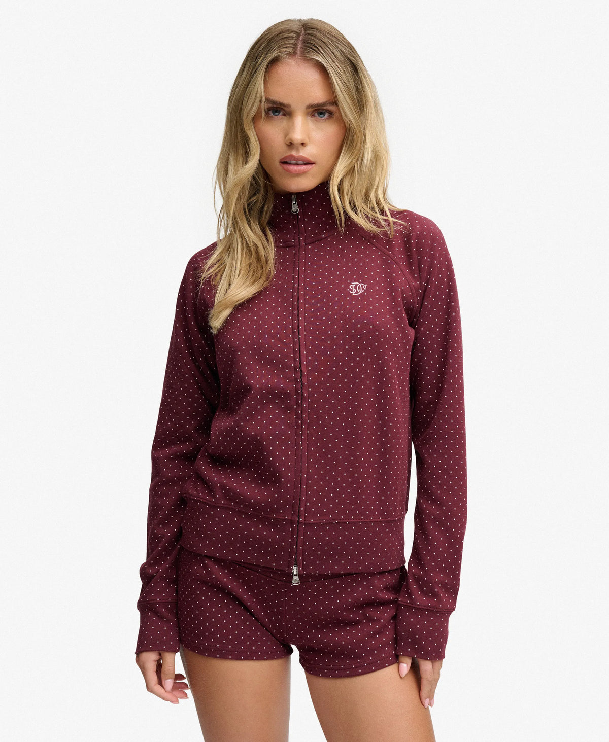 Port Red Polka Dot