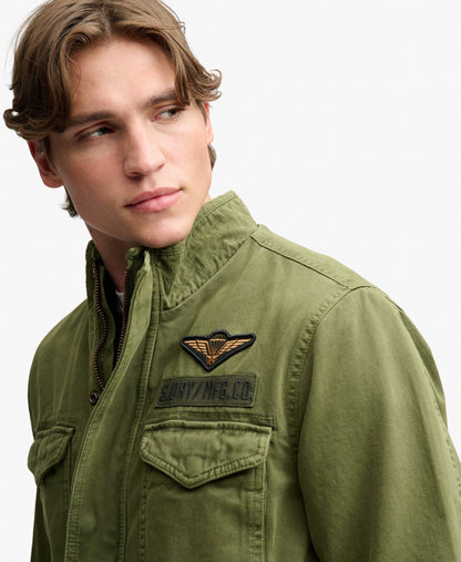 Patched Military M65 Jacket