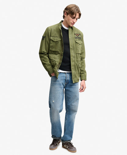 Patched Military M65 Jacket