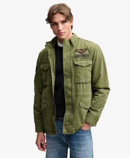 Patched Military M65 Jacket